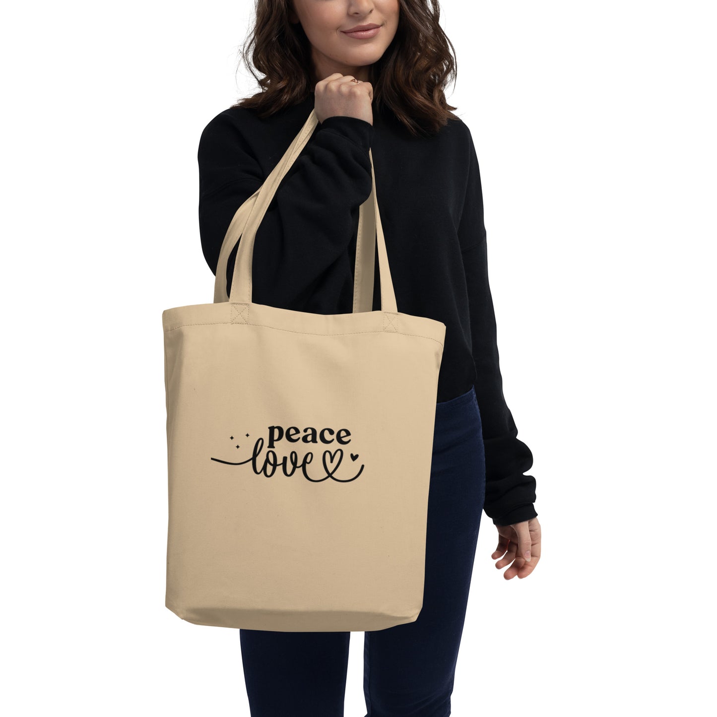 Eco  PEACE&LOVE Tote Bag